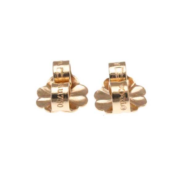 Tiffany Tiffany T Smile Earrings No Stone Pink Gold (18K) Stud Earrings Pink ...